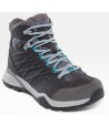 WOMAN BOOTS NORTH FACE HEDGEHOG HIKE II MID GORE-TEX Q-SILVER GRAY/PRCLNGN