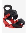 ATTACCO SNOWBOARD BURTON JUNIOR MISSION SMALLS EL ROJO