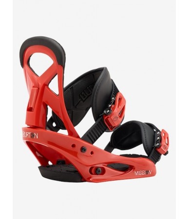 ATTACCO SNOWBOARD BURTON JUNIOR MISSION SMALLS EL ROJO
