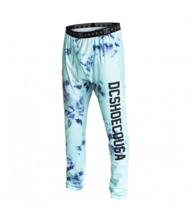 INTIMO TECNICO PANTALONE PRIMO STRATO UOMO DC PERFORMANCE LAYERS DINGY BOTTOM TIE DYE ARUBA BLUE
