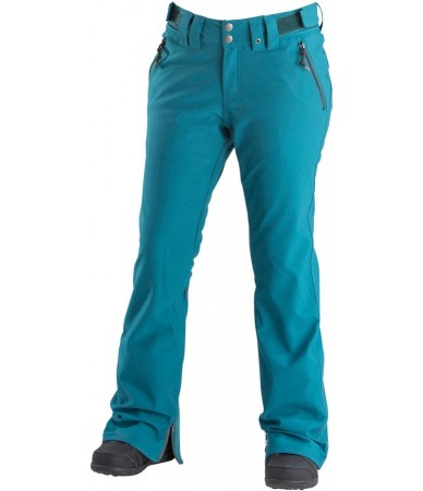 SNOWBOARD PANT AIRBLASTER WOMAN STRETCH CURVE PANT BLUE CORAL