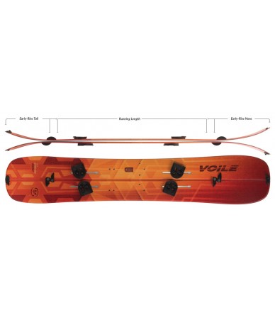 TAVOLA SPLITBOARD VOILE SPARTAN ASCENT