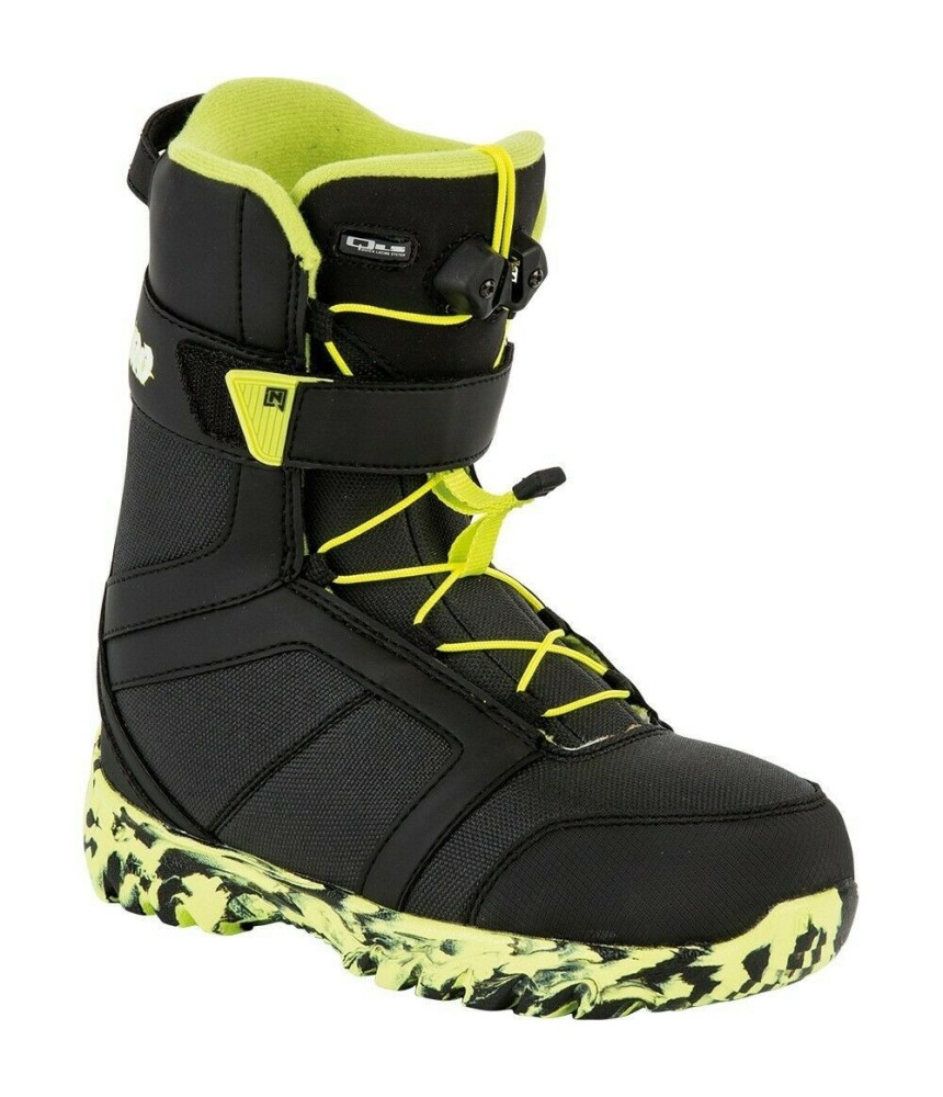 JUNIOR  SNOWBOARD BOOTS  NITRO ROVER YOUTH ELS BLACK/LIME