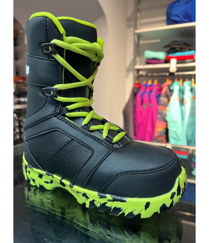 JUNIOR SNOWBOARD BOOTS NITRO ROVER YOUTH BLACK/LIME