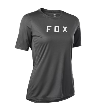 WOMEN FOX RANGER SHORT SS JERSEY RED CLY BIKE DOWNHILL MTB