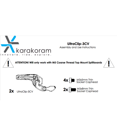 KARAKORAM ULTRACLIP 3CV...