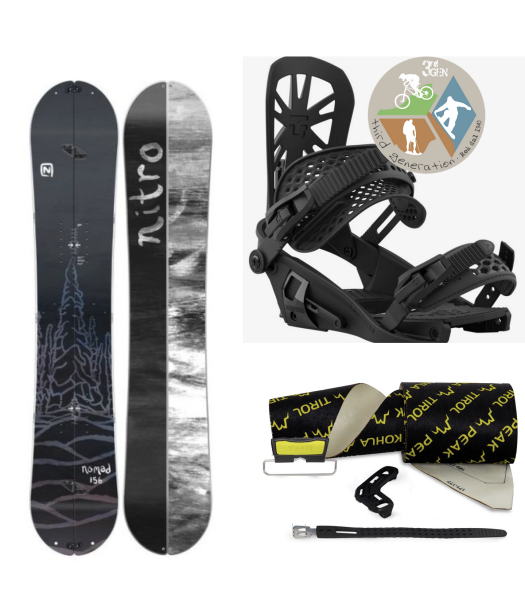 NITRO NOMAD 165 + UNION...