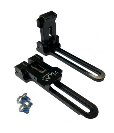 PLUM SPLITBOARD HARDBOOTS...