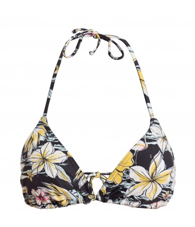 BIKINI BILLABONG TRIANGLE TROPICAL BLACK FLORAL