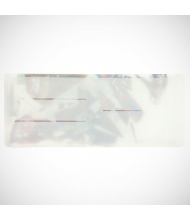 VOLCOM COLLAGE WALLET CLEAR