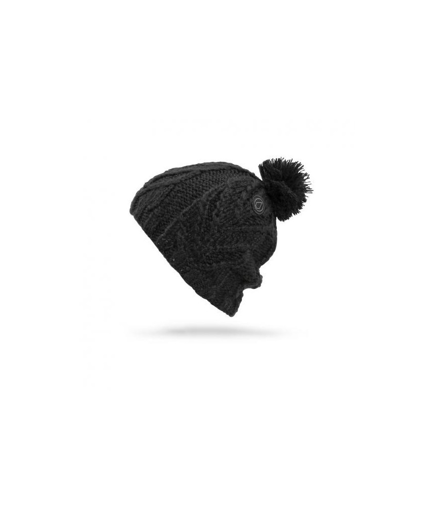 WOMAN BEANIE VOLCOM LEAF BEANIE BLACK