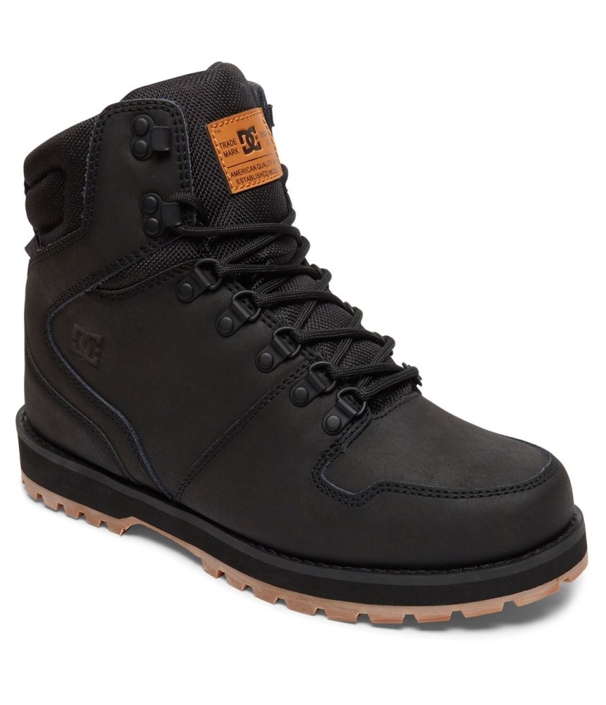 MAN DC BOOTS PEARY BLACK/GUM