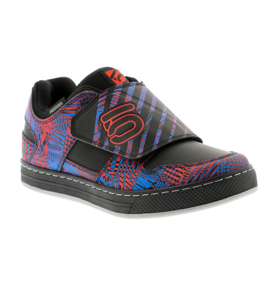 Five Ten Freerider ELC Psychedelic Red Blue  shoes 7.5 US NEW 