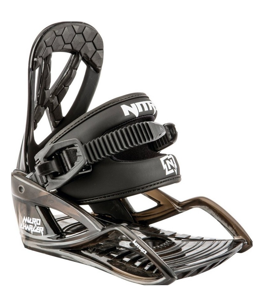 ATTACCO SNOWBOARD NITRO JUNIOR MICRO CHARGER BLACK 2019