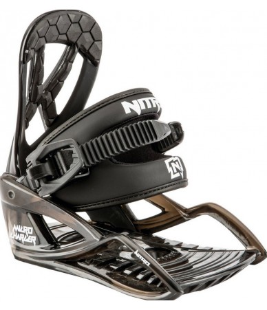 ATTACCO SNOWBOARD NITRO JUNIOR MICRO CHARGER BLACK 2019