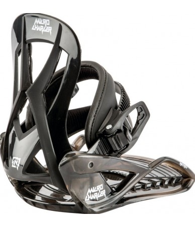 ATTACCO SNOWBOARD NITRO JUNIOR MICRO CHARGER BLACK 2019